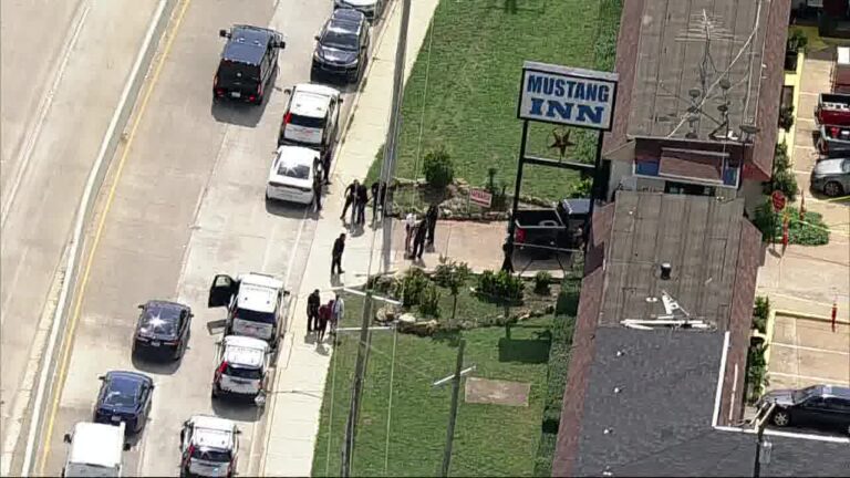 Armed suspect dies from self-inflicted gunshot during Dallas police warrant operation at motel