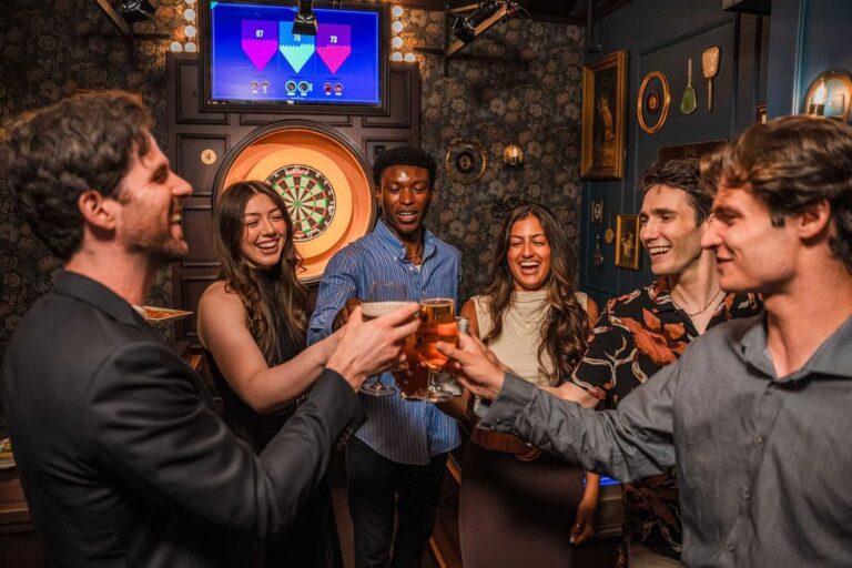 Flight Club aims for a bullseye with new high-tech darts pub in Addison